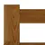 Produktbild 5 för Sängram honungsbrun massiv furu 200x200 cm