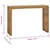 Produktbild 8 för Avlastningsbord 110x35x75 cm massiv teak