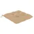Produktbild 9 för Trädgårdsstolar med beige dynor 6 st massiv teak