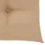 Produktbild 7 för Trädgårdsstolar med beige dynor 4 st massiv teak