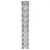 Produktbild 2 för Fårstängsel galvaniserat stål 50x1 m silver