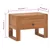 Produktbild 9 för Sängbord 50x30x35 cm massiv teak
