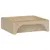 Produktbild 5 för Handfat gräddvit 40x40x12 cm marmor