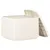 Produktbild 4 för Trädgårdsbord vit 53x53x40 cm plast