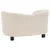 Produktbild 5 för Hundsoffa naturvit 67x41x39 cm konstläder