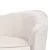 Produktbild 7 för Hundsoffa gräddvit 69x49x40 cm plysch och konstläder