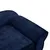 Produktbild 7 för Hundsoffa blå 72x45x30 cm plysch