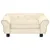 Produktbild 2 för Hundsoffa naturvit 72x45x30 cm plysch