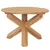Produktbild 2 för Trädgårdsbord Ø110x75 cm massiv teak