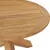 Produktbild 4 för Trädgårdsbord Ø110x75 cm massiv teak