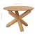 Produktbild 6 för Trädgårdsbord Ø110x75 cm massiv teak