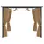 Produktbild 4 för Paviljong 4x3 m taupe 