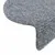 Produktbild 7 för Trappstegsmattor självhäftande 5 st ljusgrå 56x17x3 cm brodyr