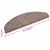 Produktbild 8 för Trappstegsmattor självhäftande 5 st brun 65x21x4 cm brodyr