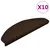 Produktbild 2 för Trappstegsmattor självhäftande 10 st brun 65x21x4 cm brodyr