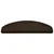Produktbild 4 för Trappstegsmattor självhäftande 10 st brun 65x21x4 cm brodyr