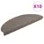 Produktbild 2 för Trappstegsmattor självhäftande 10 st gräddvit 65x21x4 cm brodyr