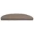Produktbild 4 för Trappstegsmattor självhäftande 10 st gräddvit 65x21x4 cm brodyr