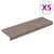 Produktbild 2 för Trappstegsmattor 5 st brun 65x21x4 cm brodyr