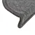 Produktbild 6 för Trappstegsmattor 10 st 56x17x3 cm mörkgrå
