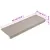 Produktbild 8 för Trappstegsmattor 10 st 65x21x4 cm taupe