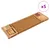 Produktbild 2 för Trappstegsmattor självhäftande 5 st 65x21x4 cm beige