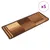 Produktbild 2 för Trappstegsmattor självhäftande 5 st 65x21x4 cm brun