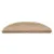 Produktbild 3 för Trappstegsmattor självhäftande sisallook 15 st 56x17x3 cm sand