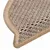 Produktbild 7 för Trappstegsmattor självhäftande sisal 15 st 56x17x3 cm ljusbeige