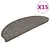 Produktbild 2 för Trappstegsmattor självhäftande sisal 15 st 65x21x4 cm antracit