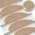 Produktbild 6 för Trappstegsmattor självhäftande sisal 15 st 65x21x4 cm sand