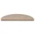 Produktbild 3 för Trappstegsmattor självhäftande sisal 15 st 65x21x4 cm ljusbeige