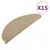 Produktbild 2 för Trappstegsmattor självhäftande 15 st mörk beige 65x21x4 cm