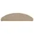 Produktbild 4 för Trappstegsmattor självhäftande 15 st mörk beige 65x21x4 cm