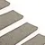 Produktbild 4 för Trappstegsmattor självhäftande 15 st 65x21x4 cm grå beige