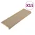 Produktbild 2 för Trappstegsmattor självhäftande 15 st mörk beige 65x21x4 cm