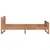 Produktbild 4 för Sängram massiv teak 100x200 cm