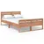 Produktbild 2 för Sängram massiv teak 120x200 cm