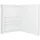 Badrumsspegel med skåp LED vit högglans 50x14x60 cm