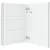 Produktbild 5 för Spegelskåp med LED blank vit 50x13x70 cm