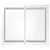 Produktbild 4 för Spegelskåp med LED blank svart 80x12x68 cm