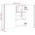 Produktbild 8 för Spegelskåp med LED blank svart 80x12x68 cm