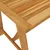 Produktbild 6 för Matgrupp för trädgården 9 delar beige