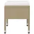 Produktbild 11 för Matgrupp för trädgården 5 delar beige
