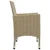 Produktbild 7 för Matgrupp för trädgården 5 delar beige