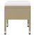 Produktbild 12 för Matgrupp för trädgården 7 delar beige