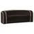 Produktbild 4 för Hundsoffa vikbar brun 73x67x26 cm plysch tvättbar dyna