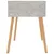 Produktbild 4 för Sängbord Betonggrå 40x40x56 cm spånskiva