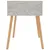 Produktbild 4 för Sängbord 2 st Betonggrå 40x40x56 cm spånskiva