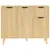 Produktbild 3 för Skänk sonoma-ek 90x30x72 cm spånskiva